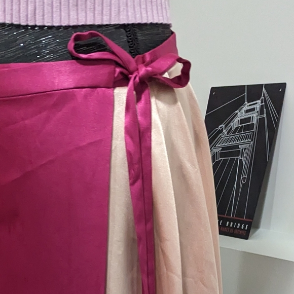 TopShop color block wrap skirt - Picture 7 of 7